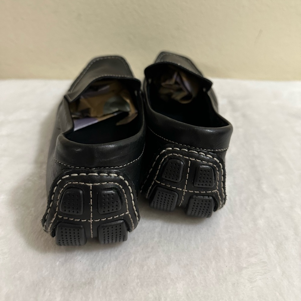 Black Leather women’s loafer - Picture 4 of 10